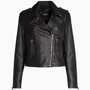 Lamarque Black Leather Women's Jacket